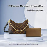 Boulogne monogram croissant inner lining