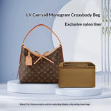 Carryall monogrammed underarm bag liner