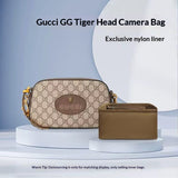 GG Tiger Head Camera Bag Liner