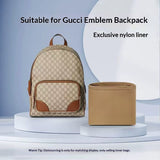 Emblem backpack liner