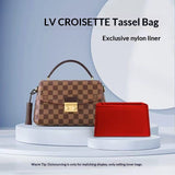 CROISETTE tassel bag inner liner