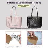 Emblem tote bag liner