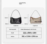 Emblem underarm bag liner